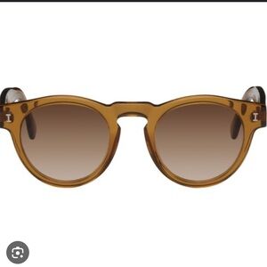 Illesteva Leonard II E Sunglasses - brown transparent